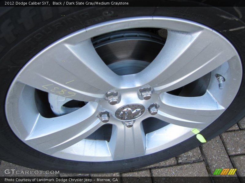 Black / Dark Slate Gray/Medium Graystone 2012 Dodge Caliber SXT