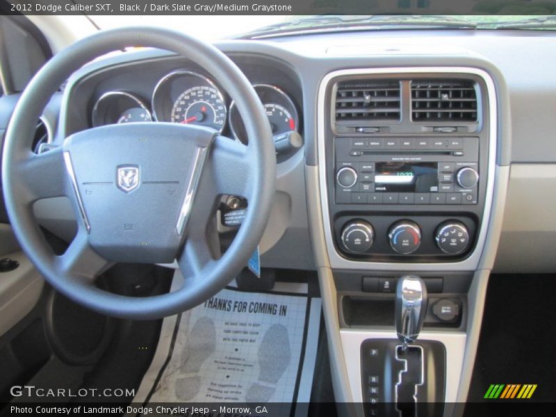 Dashboard of 2012 Caliber SXT