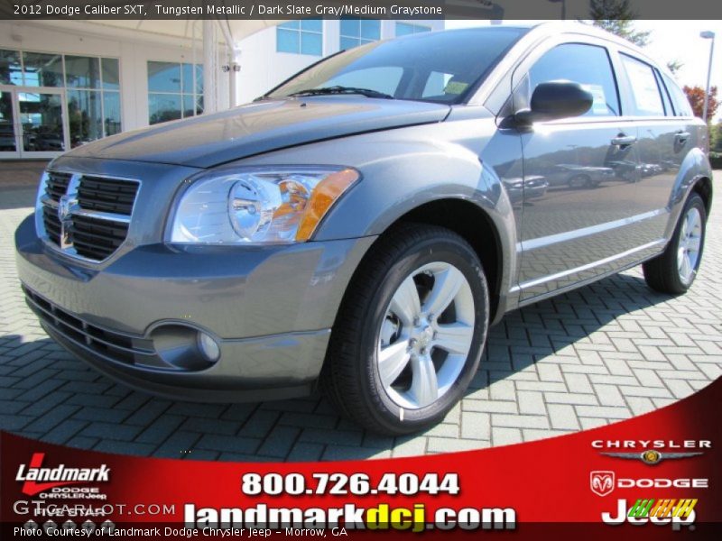 Tungsten Metallic / Dark Slate Gray/Medium Graystone 2012 Dodge Caliber SXT