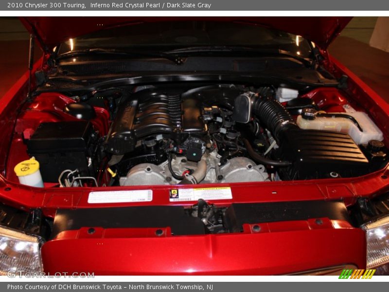 Inferno Red Crystal Pearl / Dark Slate Gray 2010 Chrysler 300 Touring