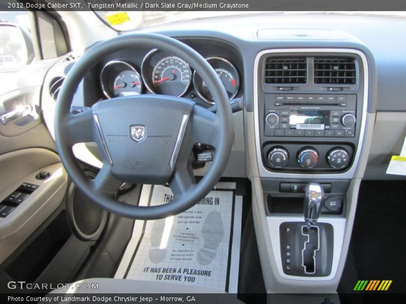 Tungsten Metallic / Dark Slate Gray/Medium Graystone 2012 Dodge Caliber SXT