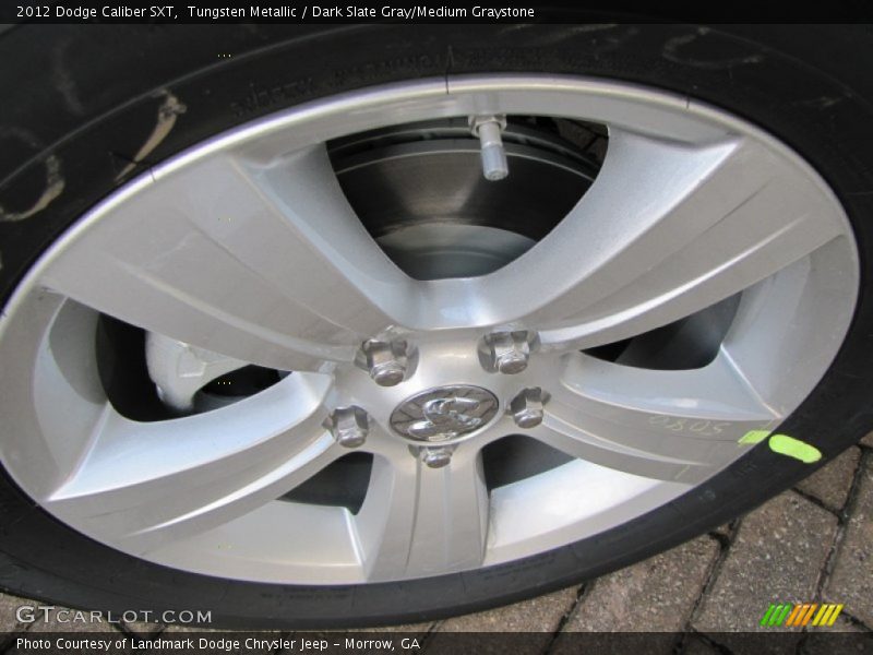 Tungsten Metallic / Dark Slate Gray/Medium Graystone 2012 Dodge Caliber SXT