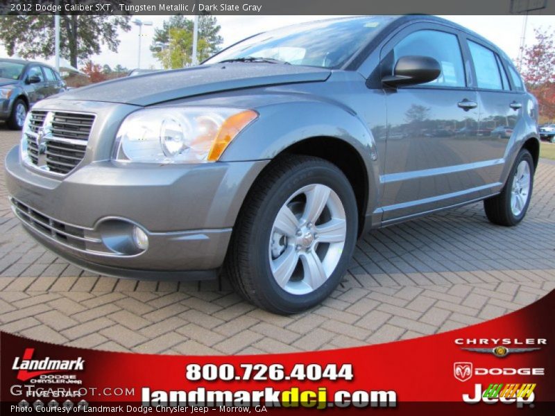 Tungsten Metallic / Dark Slate Gray 2012 Dodge Caliber SXT