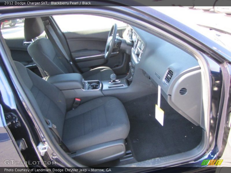 Blackberry Pearl / Black 2012 Dodge Charger SXT