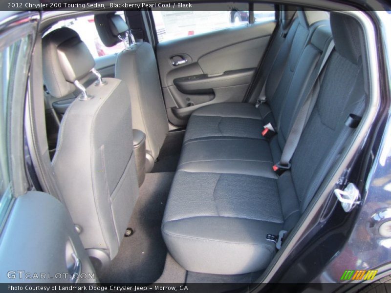  2012 200 Touring Sedan Black Interior