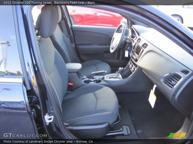  2012 200 Touring Sedan Black Interior