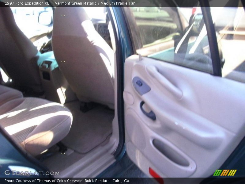 Vermont Green Metallic / Medium Prairie Tan 1997 Ford Expedition XLT