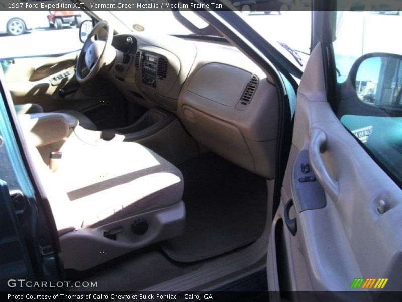 Vermont Green Metallic / Medium Prairie Tan 1997 Ford Expedition XLT