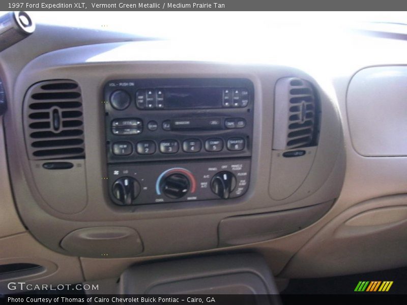 Vermont Green Metallic / Medium Prairie Tan 1997 Ford Expedition XLT