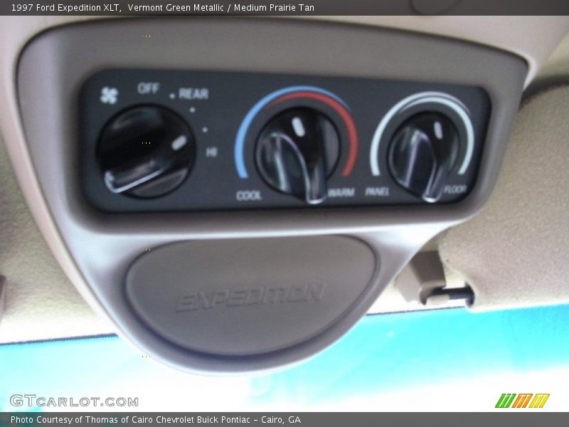Vermont Green Metallic / Medium Prairie Tan 1997 Ford Expedition XLT