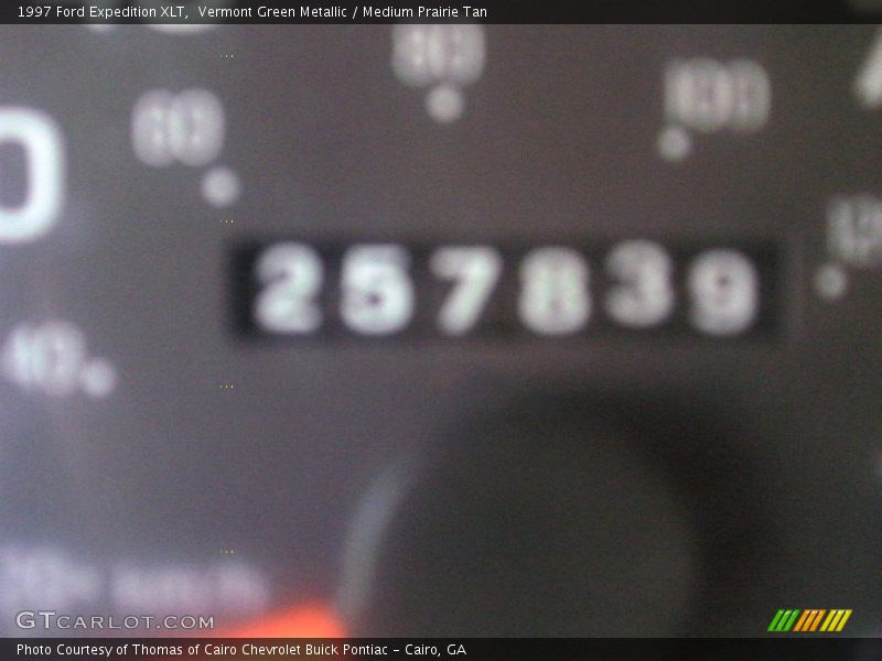 Vermont Green Metallic / Medium Prairie Tan 1997 Ford Expedition XLT