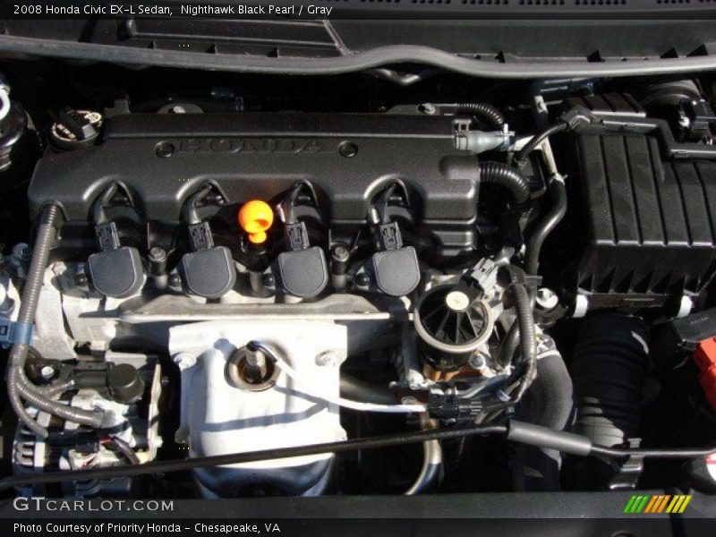  2008 Civic EX-L Sedan Engine - 1.8 Liter SOHC 16-Valve 4 Cylinder