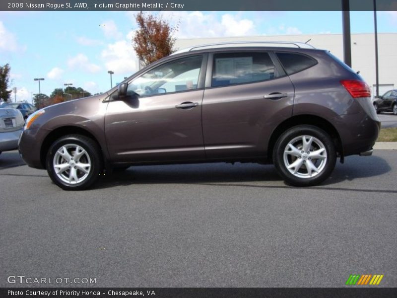 Iridium Graphite Metallic / Gray 2008 Nissan Rogue SL AWD