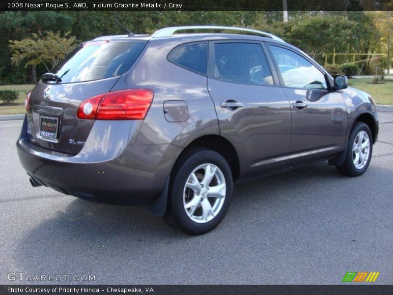 Iridium Graphite Metallic / Gray 2008 Nissan Rogue SL AWD