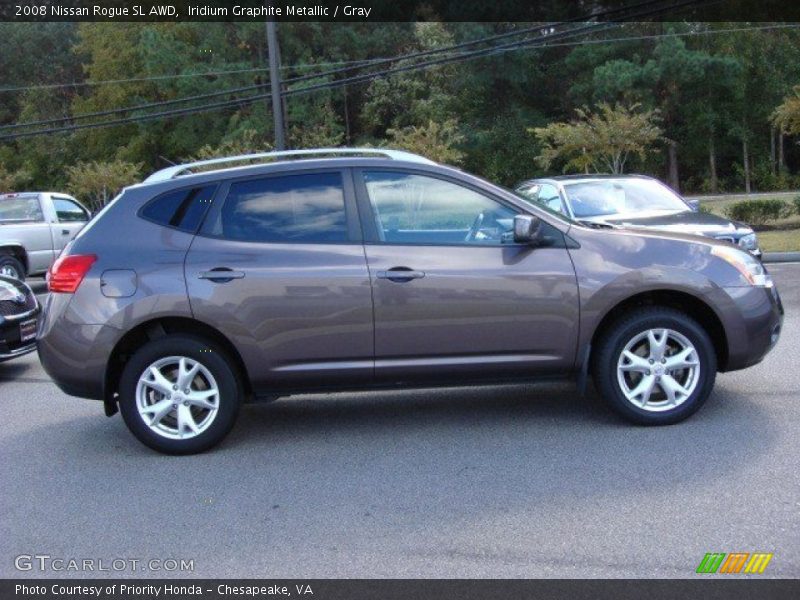Iridium Graphite Metallic / Gray 2008 Nissan Rogue SL AWD