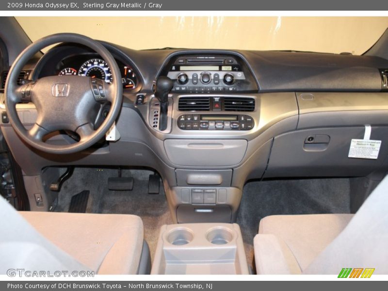 Sterling Gray Metallic / Gray 2009 Honda Odyssey EX