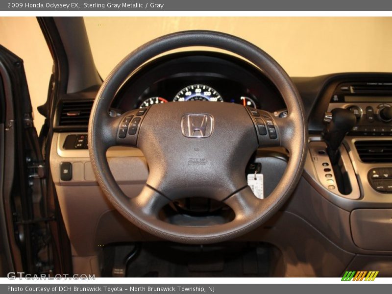 Sterling Gray Metallic / Gray 2009 Honda Odyssey EX