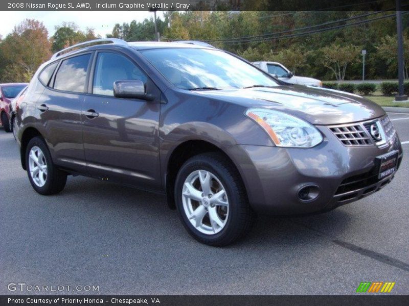 Iridium Graphite Metallic / Gray 2008 Nissan Rogue SL AWD