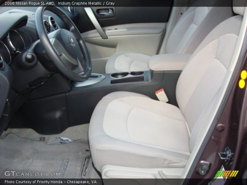 Iridium Graphite Metallic / Gray 2008 Nissan Rogue SL AWD