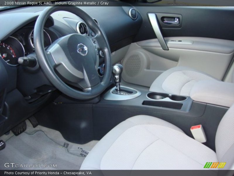 Iridium Graphite Metallic / Gray 2008 Nissan Rogue SL AWD