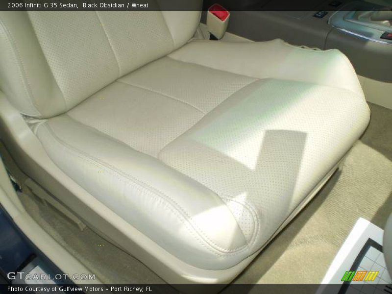 Black Obsidian / Wheat 2006 Infiniti G 35 Sedan