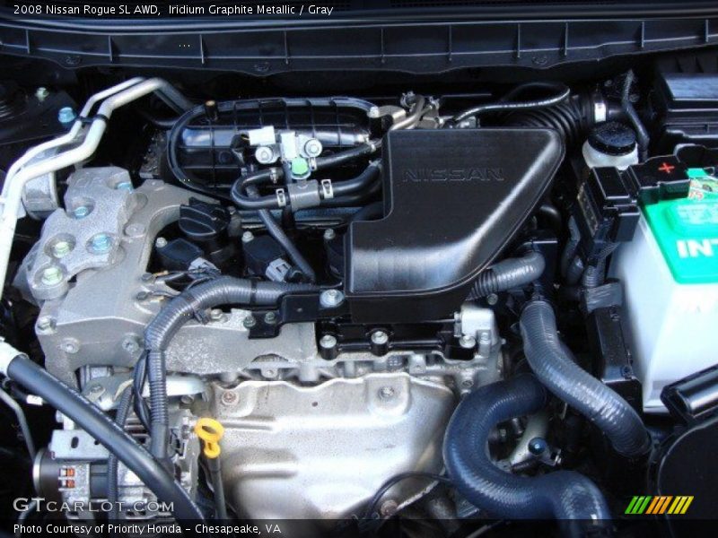 Iridium Graphite Metallic / Gray 2008 Nissan Rogue SL AWD