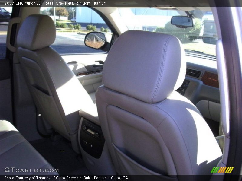 Steel Gray Metallic / Light Titanium 2007 GMC Yukon SLT