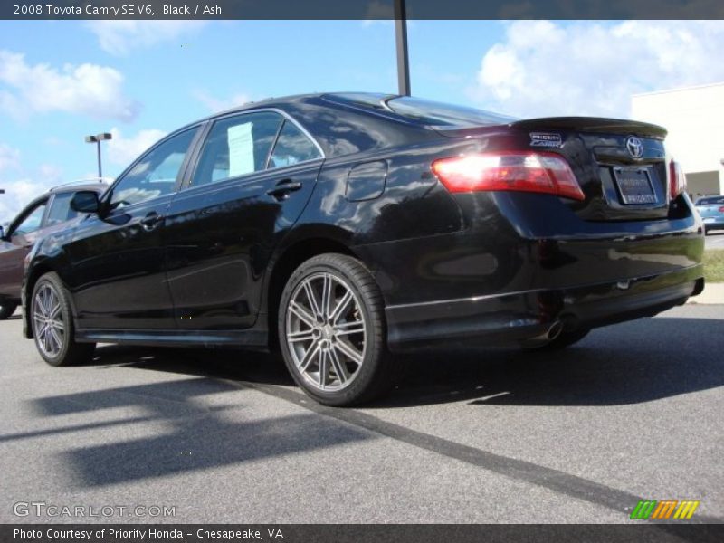 Black / Ash 2008 Toyota Camry SE V6