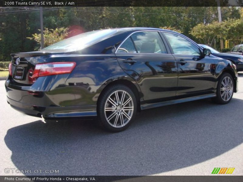 Black / Ash 2008 Toyota Camry SE V6