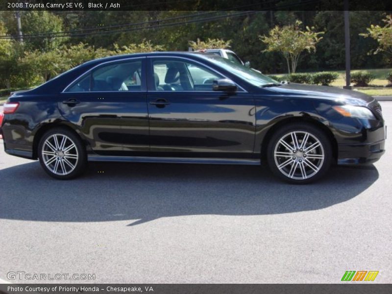 Black / Ash 2008 Toyota Camry SE V6