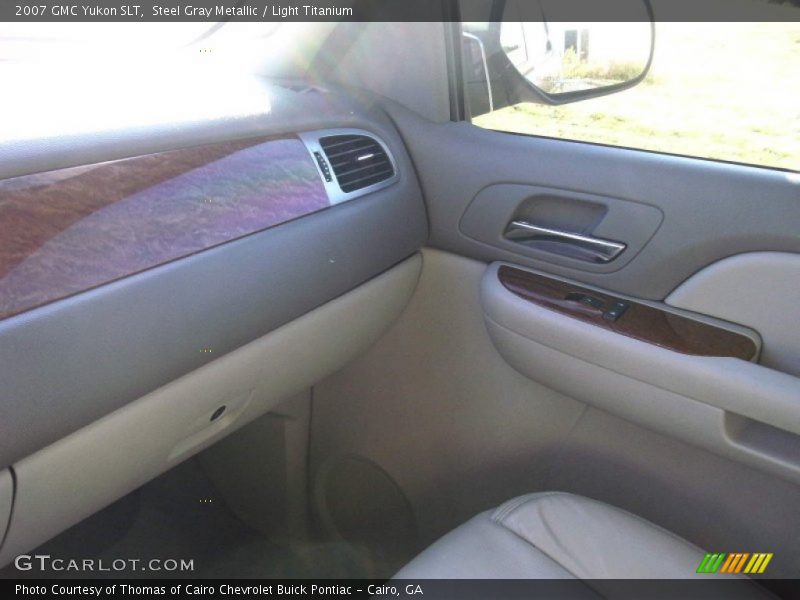 Steel Gray Metallic / Light Titanium 2007 GMC Yukon SLT