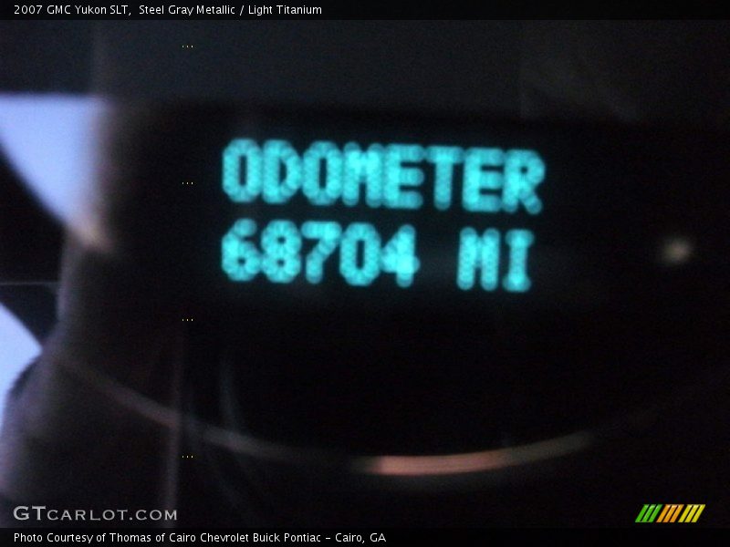 Steel Gray Metallic / Light Titanium 2007 GMC Yukon SLT