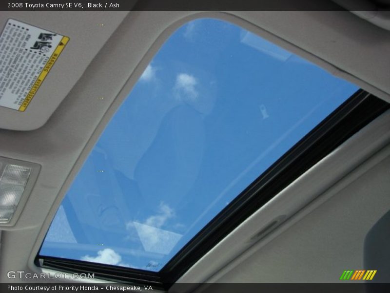 Black / Ash 2008 Toyota Camry SE V6