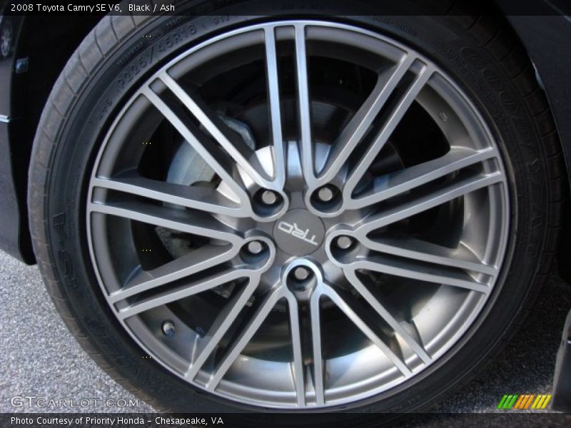 Custom Wheels of 2008 Camry SE V6