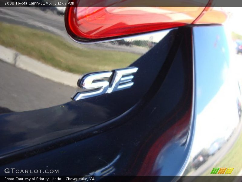 Black / Ash 2008 Toyota Camry SE V6