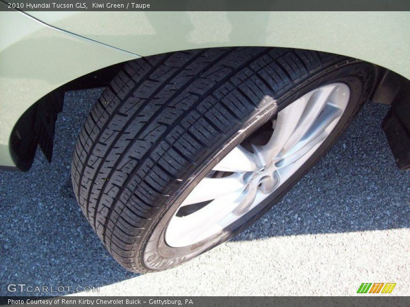 Kiwi Green / Taupe 2010 Hyundai Tucson GLS