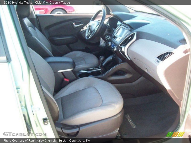 Kiwi Green / Taupe 2010 Hyundai Tucson GLS