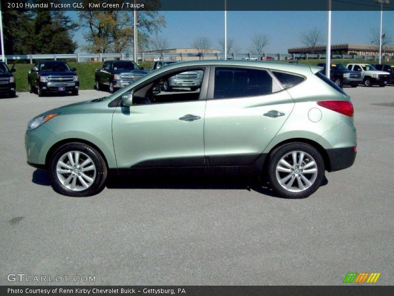  2010 Tucson GLS Kiwi Green