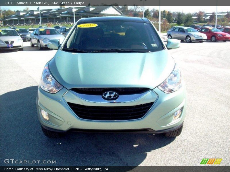Kiwi Green / Taupe 2010 Hyundai Tucson GLS