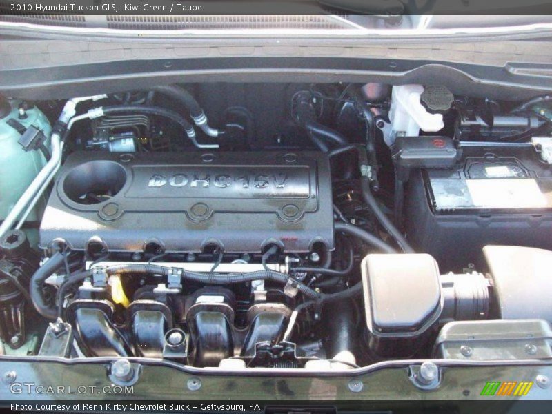  2010 Tucson GLS Engine - 2.4 Liter DOHC 16-Valve CVVT 4 Cylinder