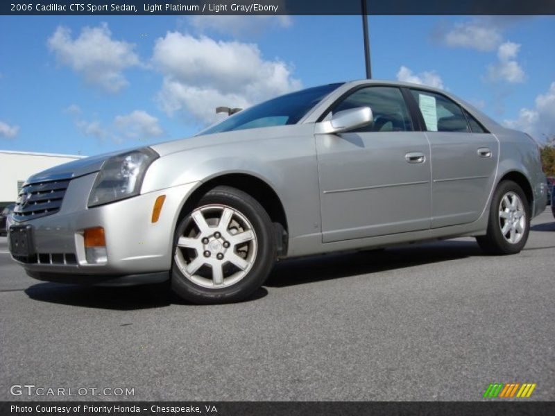 Light Platinum / Light Gray/Ebony 2006 Cadillac CTS Sport Sedan
