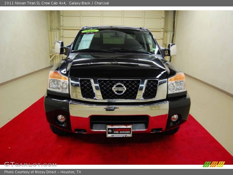 Galaxy Black / Charcoal 2011 Nissan Titan SL Crew Cab 4x4