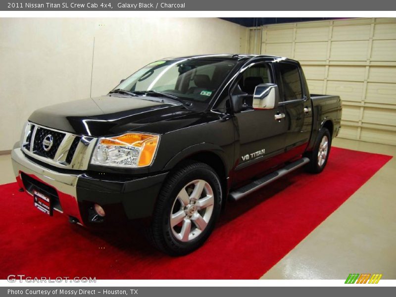 Galaxy Black / Charcoal 2011 Nissan Titan SL Crew Cab 4x4