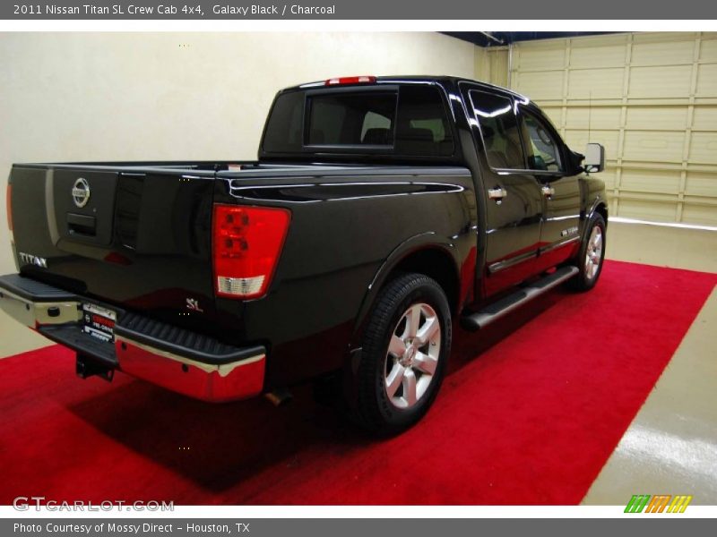 Galaxy Black / Charcoal 2011 Nissan Titan SL Crew Cab 4x4