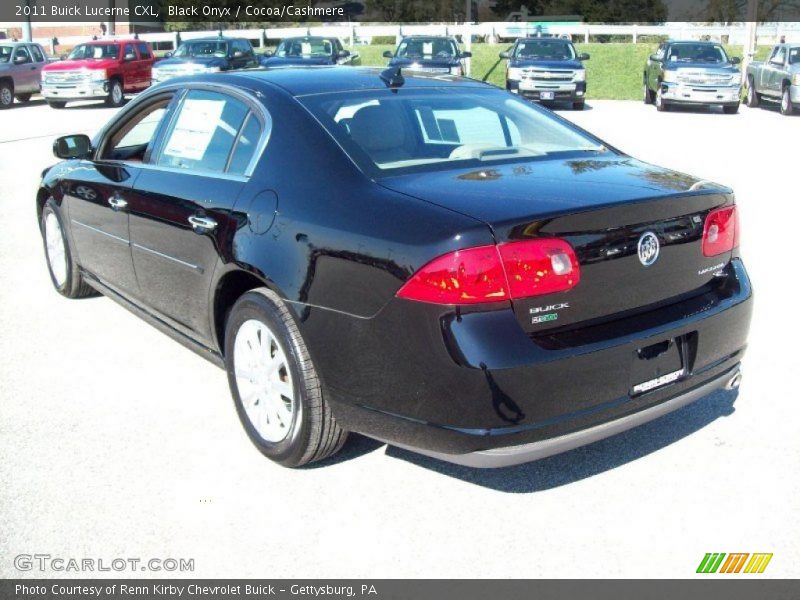 Black Onyx / Cocoa/Cashmere 2011 Buick Lucerne CXL