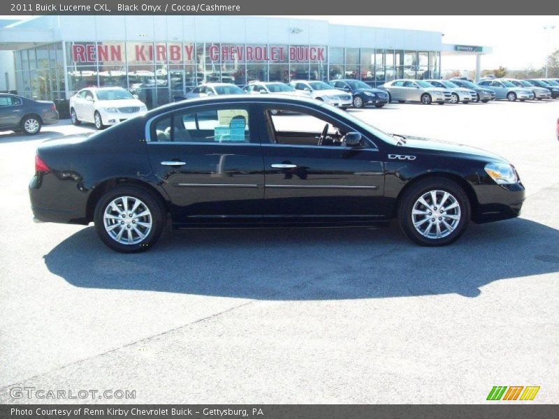 Black Onyx / Cocoa/Cashmere 2011 Buick Lucerne CXL