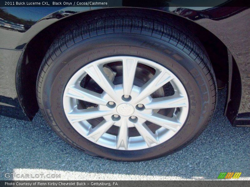 Black Onyx / Cocoa/Cashmere 2011 Buick Lucerne CXL