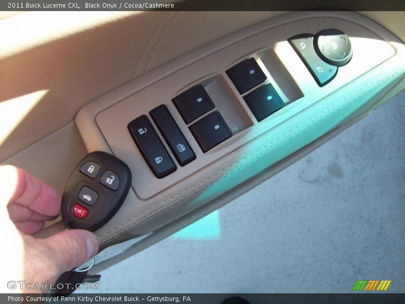 Black Onyx / Cocoa/Cashmere 2011 Buick Lucerne CXL