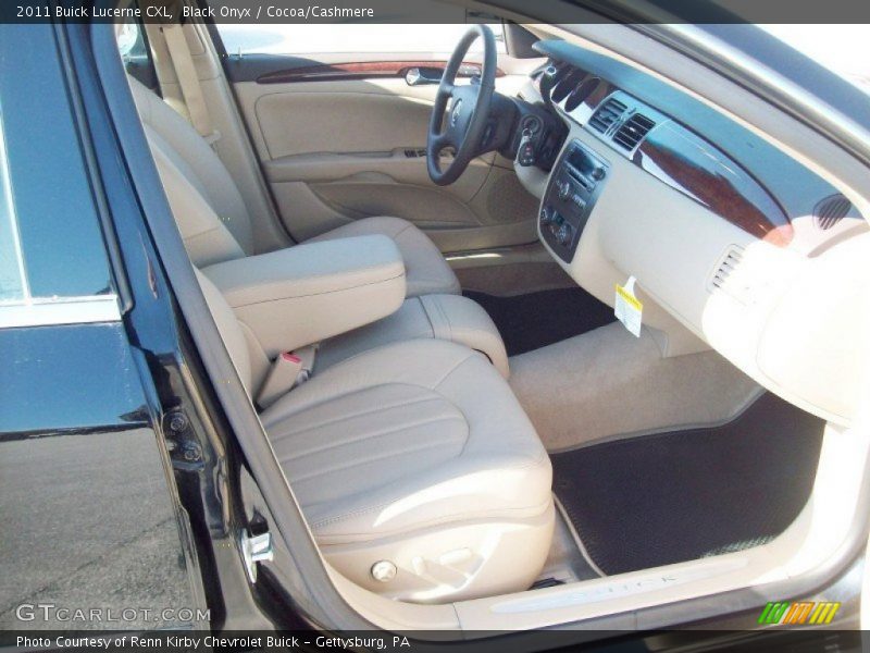 Black Onyx / Cocoa/Cashmere 2011 Buick Lucerne CXL