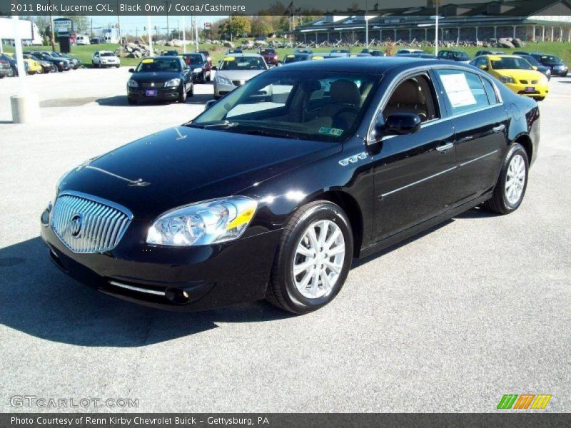 Black Onyx / Cocoa/Cashmere 2011 Buick Lucerne CXL
